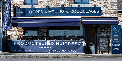 Boutique Fruits de Mer, huitres à Saint-Benoit-des-Ondes